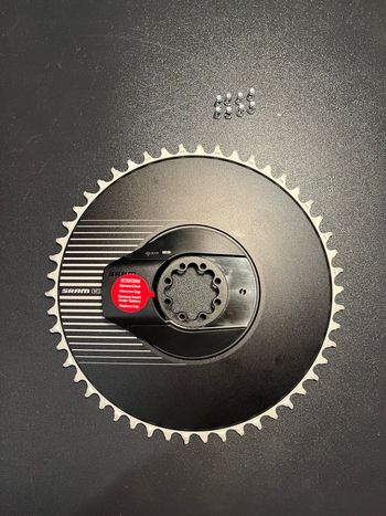 Używany Sram NEW SRAM RED AXS E1 aero powermeter 50T chainring 2025 Drivetrain & Pedals