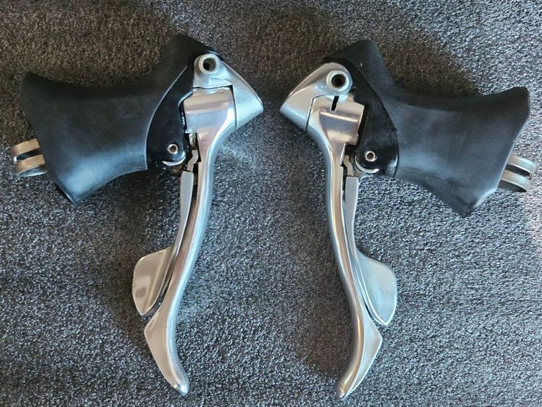 Used Shimano Dura Ace 7700 STI Shifters +Ultegra Derailleurs 2003 bike — image 3 of 10