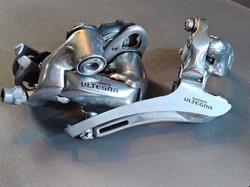 Used Shimano Dura Ace 7700 STI Shifters +Ultegra Derailleurs 2003 bike — image 10 of 10