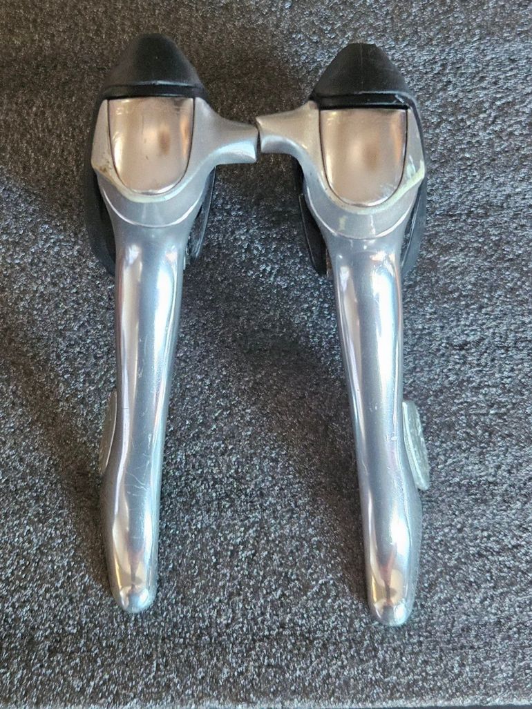 Used Shimano Dura Ace 7700 STI Shifters +Ultegra Derailleurs 2003 bike — image 2 of 10
