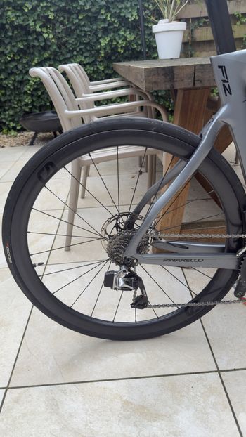 Used Pinarello Most Ultrafast 40 Carbon Disc with tyres 2020 Wheels