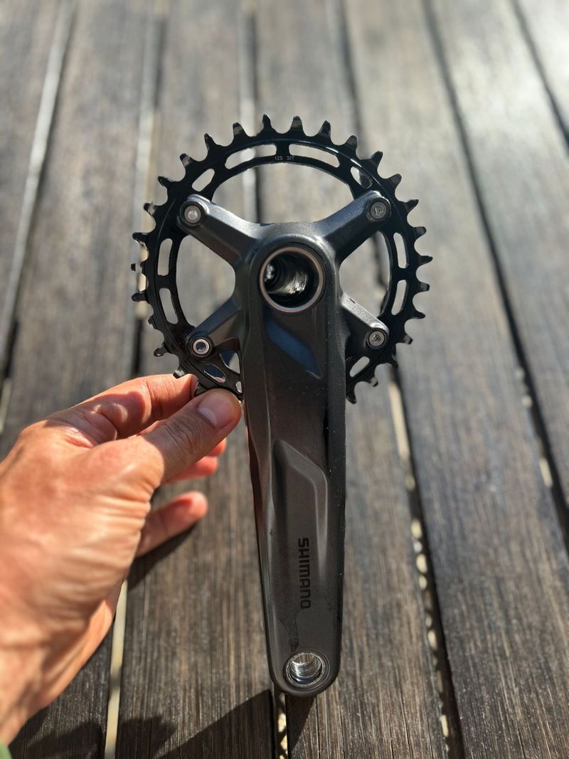 Used Shimano Deore FC-MT512 32T 12S Drivetrain & Pedals