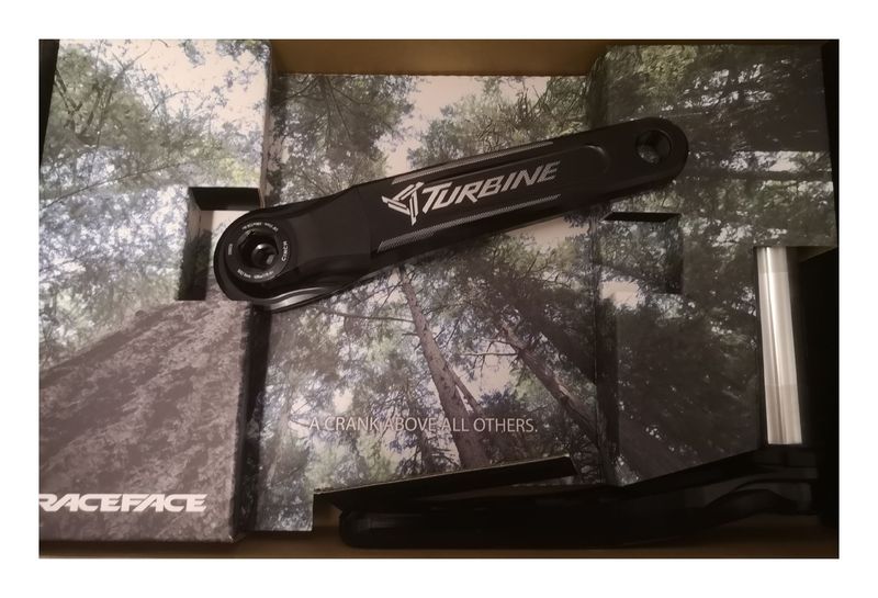 Gebrauchtes Race Face manivelles turbine 136 175mm Drivetrain & Pedals