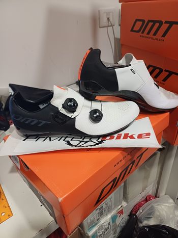 Gebrauchtes dmt SCARPE BDC DMT SH1 WHITE - M0010DMT20SH1-A-R2-0022-45 2023 Cycling Shoes
