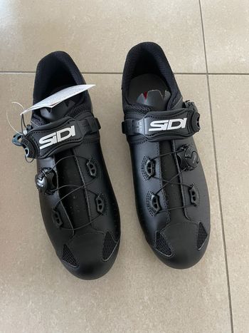 Used SIDI Genius 10 Road Shoes Black EU 44 2025 Cycling Shoes