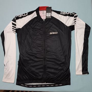 Brugt Briko maglia manica lunga in poliestere Cycling Clothing