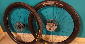 Brugt shimano deore Ruote MTB Complete Wheelset bike — billede 4 af 4