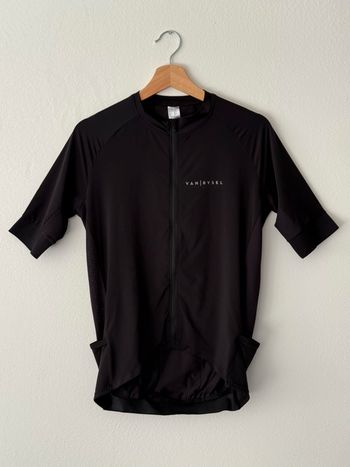 Tweedehands Van Rysel Rennrad Kurzarm Racer Herren Schwarz 2024 Cycling Clothing