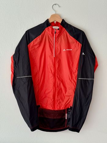 Brugt VAUDE Men's Air Pro Jacket Mars Red 2020 bike — billede 3 af 4
