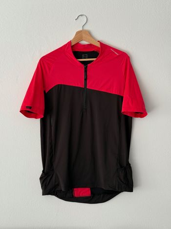 Gebrauchtes Rockrider Trikot rot/schwarz 2021 bike