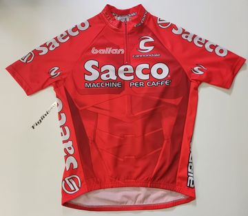 Brugt Cannondale JERSEY SAECO VINTAGE Cycling Clothing