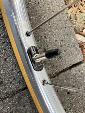 Brugt H+Son Ambrosio / H Plus Son / Sapim Silver Wheel Set bike — billede 6 af 10