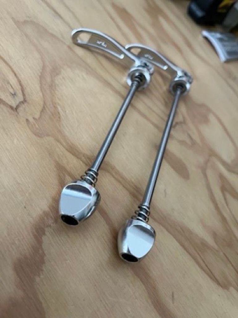 Brugt H+Son Ambrosio / H Plus Son / Sapim Silver Wheel Set bike — billede 8 af 10