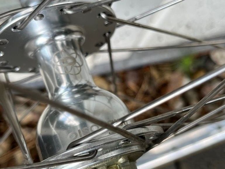 Brugt H+Son Ambrosio / H Plus Son / Sapim Silver Wheel Set bike — billede 4 af 10