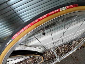 Brugt H+Son Ambrosio / H Plus Son / Sapim Silver Wheel Set bike — billede 10 af 10
