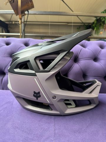 Gebrauchtes Fox Proframe Clyzo CE Smoke Full-Face Helmet 2025 bike — Bild 2 von 11