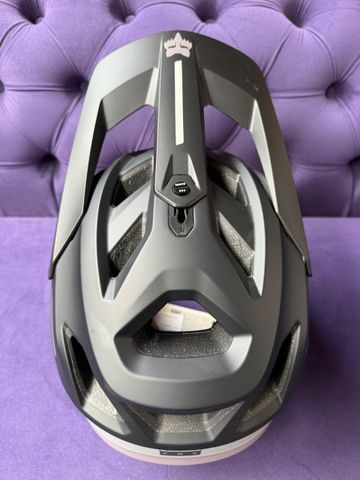 Gebrauchtes Fox Proframe Clyzo CE Smoke Full-Face Helmet 2025 bike — Bild 9 von 11