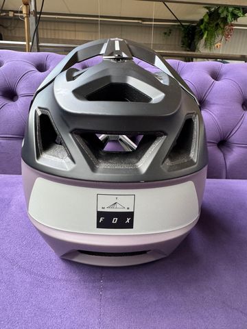 Gebrauchtes Fox Proframe Clyzo CE Smoke Full-Face Helmet 2025 bike — Bild 8 von 11