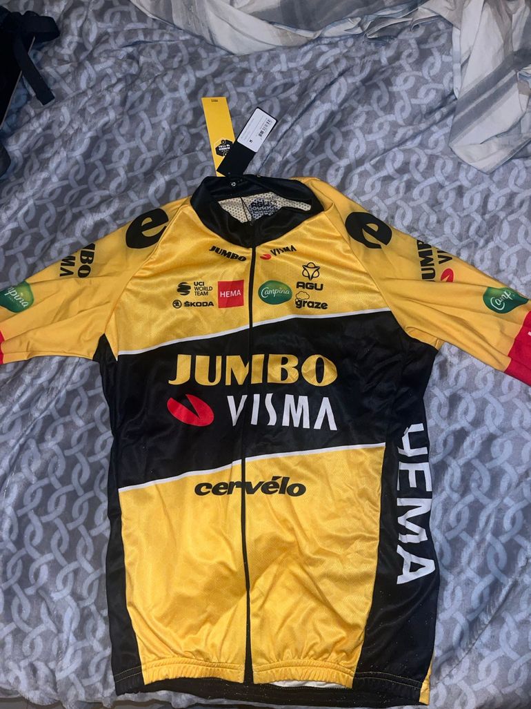 AGU Agu Jersey SS Jumbo-Visma replica 2022