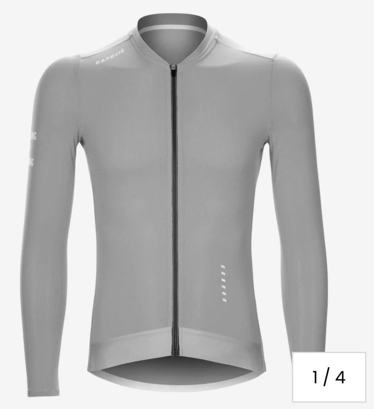 Used Darevie Maillot manches longues  Vidvidness gris 2025 bike — image 4 of 4
