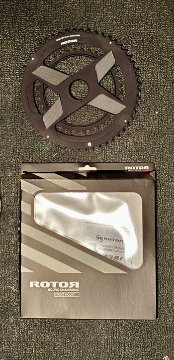 Used Rotor Rotor ALDHU Direct Mount Round Chainring 52-36 2024 bike — image 3 of 3