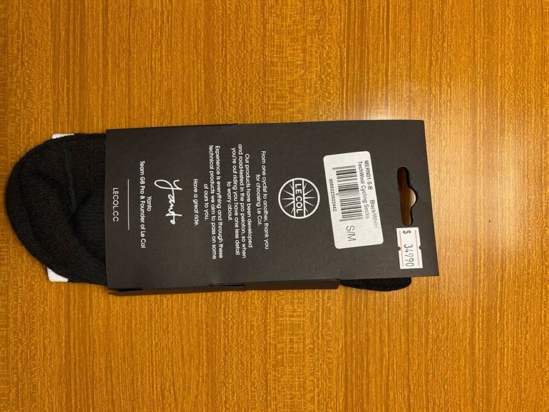 Brugt Le Col tech wool cycling socks 2023 bike — billede 2 af 2