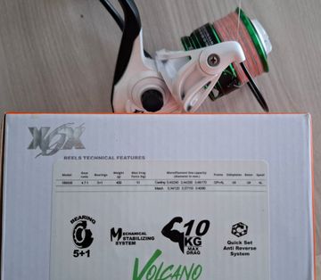 X6X Surfcasting Volcano 6000 long casting 2025 bike de segunda mano — imagen 2 de 3