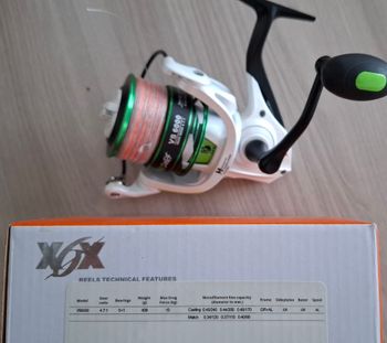 X6X, Surfcasting Volcano 6000 long casting