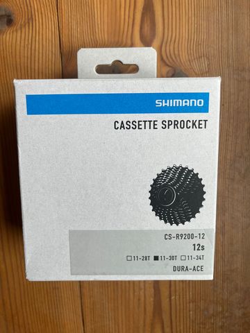 Shimano Dura Ace Kassette 12-fach CS-R9200 11 - 30 Zähne 2024 Drivetrain & Pedals usato
