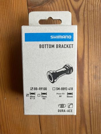 Shimano, Dura-Ace Innenlager BB R9100