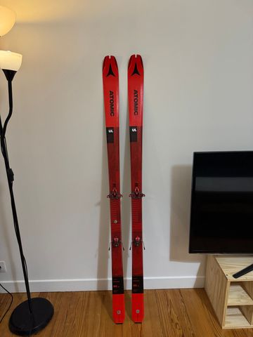 Brugt Atomic Backland 65 Ul et fixations ATK World Cup Brake 2022 Skiing & Skitouring