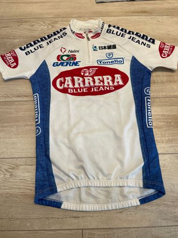 Gebrauchtes Maglia di Marco Pantani Carrera reparto corsa 1996 Cycling Clothing