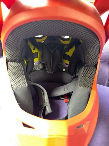 Brugt Fox Racing Rampage Full Face Helmet Red 2022 bike — billede 5 af 13