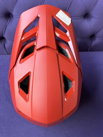 Brugt Fox Racing Rampage Full Face Helmet Red 2022 bike — billede 7 af 13