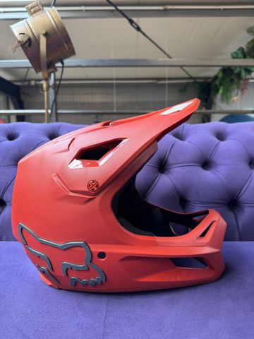 Brugt Fox Racing Rampage Full Face Helmet Red 2022 bike — billede 2 af 13