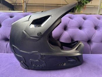 Gebrauchtes Fox Rampage Matte Black Helmet 2022 Cycling Accessories