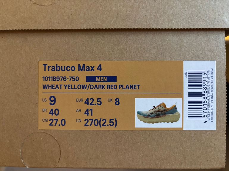 Brugt Asics Trabuco Max 4 2025 bike — billede 2 af 2