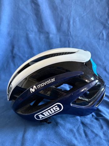 Brugt ABUS Casco ABUS Airbreaker Movistar Team bike — billede 5 af 8