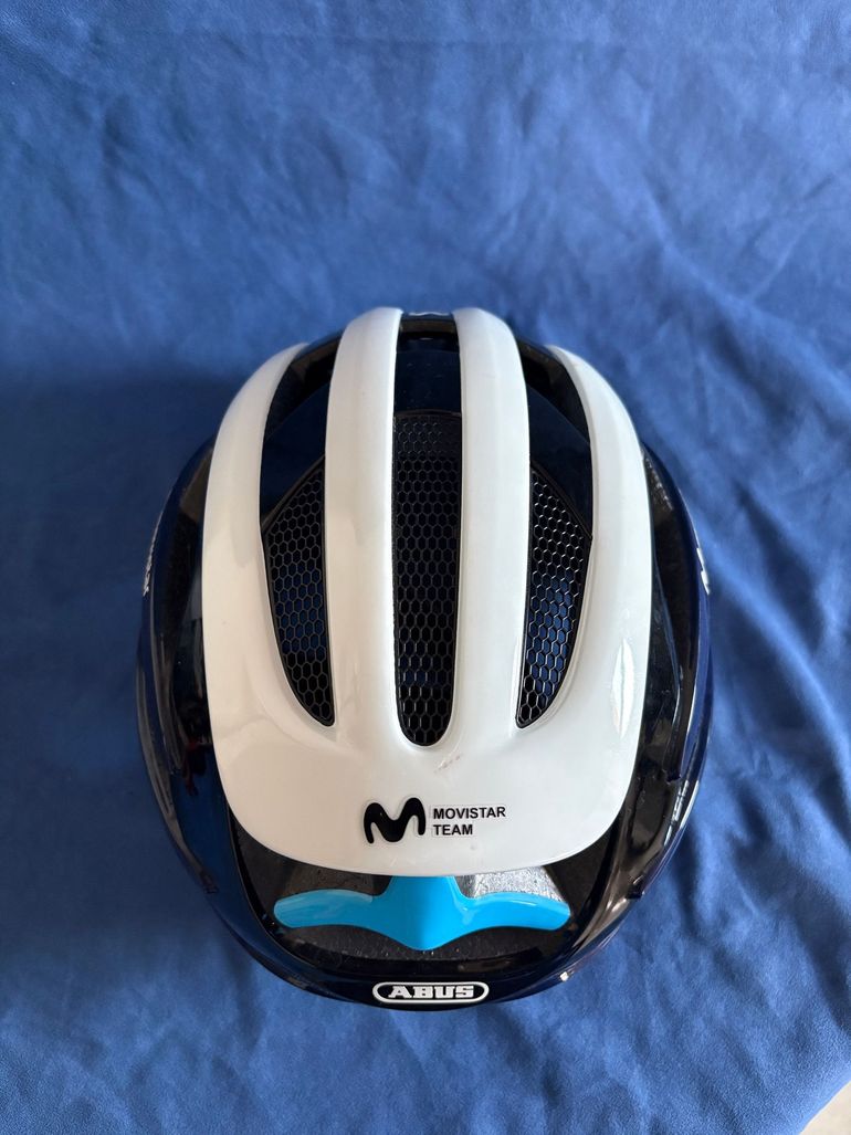 Brugt ABUS Casco ABUS Airbreaker Movistar Team bike — billede 3 af 8