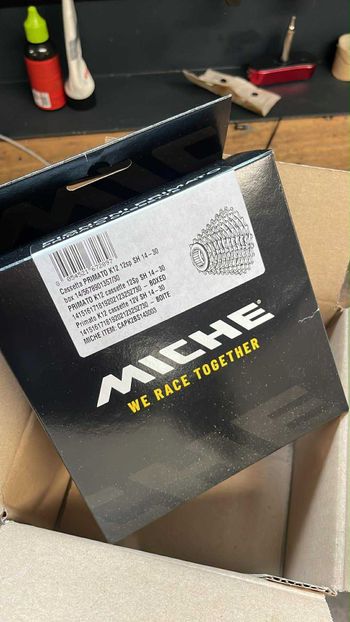 Shimano, cassette miche 14-30 12 speed