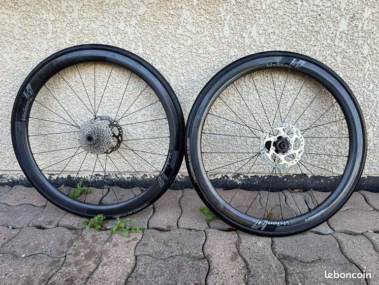 Brugt Vision TC40 DISC Carbon Wheelset 2022 bike — billede 3 af 3
