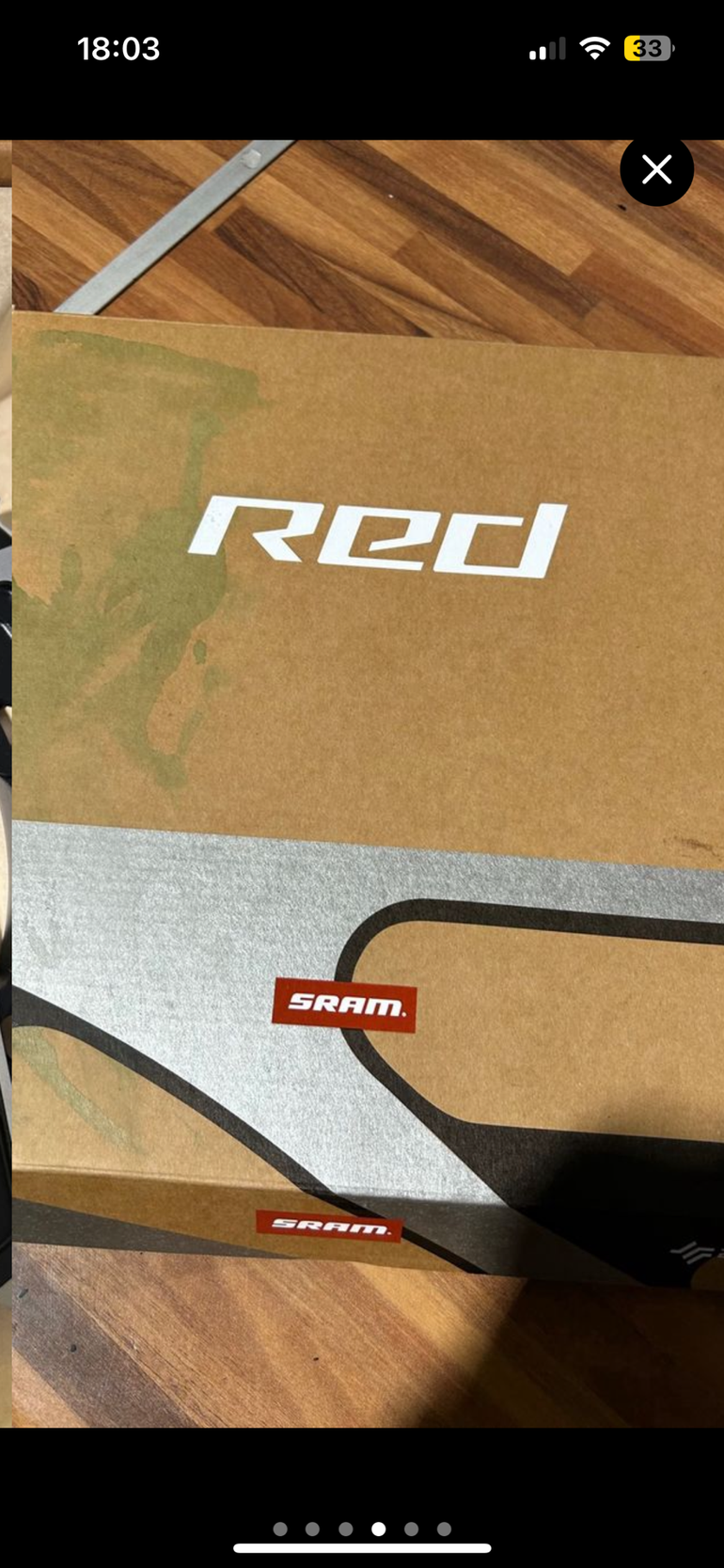 Brugt Sram potenciometro sram red e1 48/35 2025 bike — billede 5 af 6