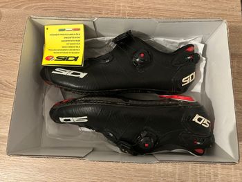 Gebrauchtes Sidi Scarpe per bici da corsa Sidi Wire 2 Carbon matt nero shoe schuhe Eur43.5 /US 9.5 2024 Cycling Shoes