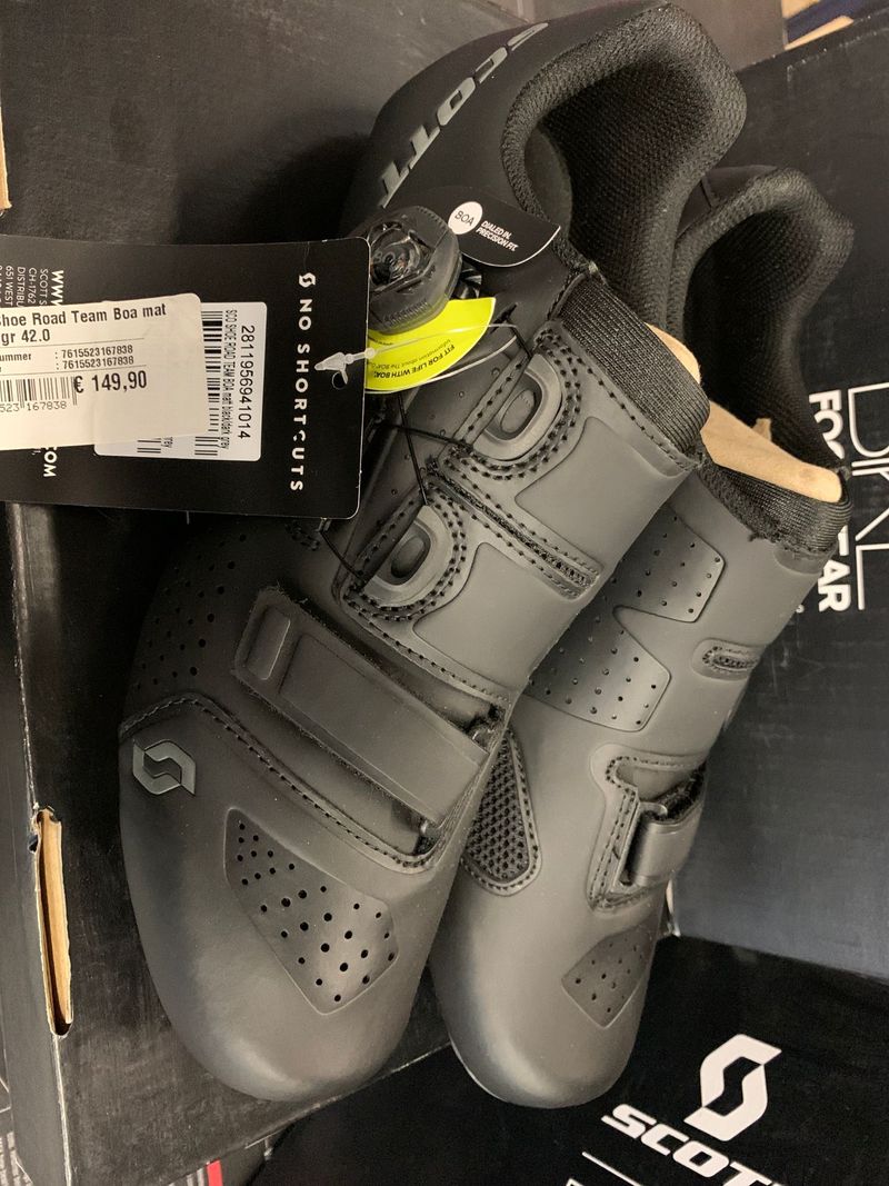 Brugt Scott road team boa 42 nieuw 2024 Cycling Shoes