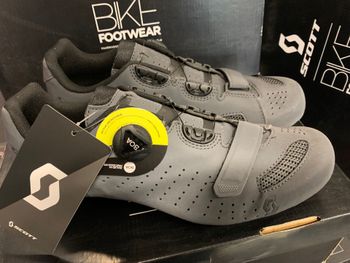 Gebrauchtes Scott road comp boa reflective grey 42 nieuw 2024 Cycling Shoes