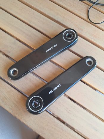 Used Rotor Rotor Aldhu Carbon Crank Arms 170mm 30mm axle 2022 bike — image 1 of 3