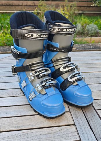 Gebrauchtes Scarpa Denali XT Skitour Boots Size 38-38.5 Skiing & Skitouring
