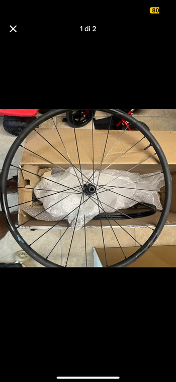 Gebrauchtes Shimano WH-RS370-TL 28" Tubeless Ready 2023 Wheels
