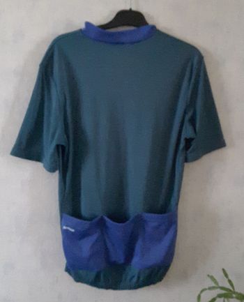 Used Decathlon Maillot Cycliste Bleu Pétrole L bike — image 2 of 5