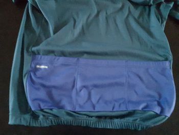 Used Decathlon Maillot Cycliste Bleu Pétrole L bike — image 3 of 5